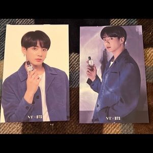 VT x BTS Perfume Jungkook Photocards